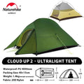Naturehike Cloud Up 2 People Tent Ultralight 20D Camping Tent Waterproof Outdoor Hiking Travel Backpacking Cycling Fishing Tents - Orantek -