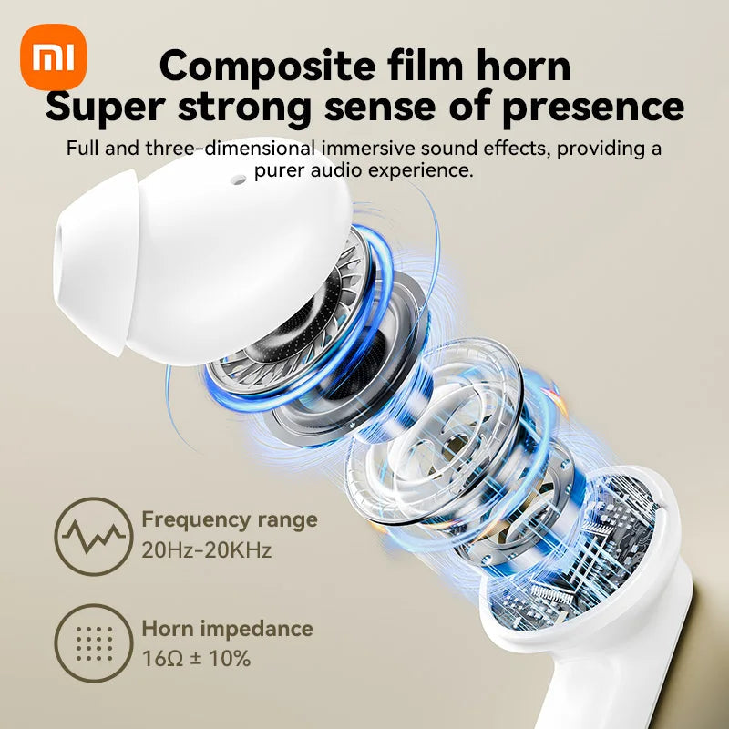 Xiaomi ANC Wireless Earbuds Bluetooth Earphone Touch Screen airpods Control Active Noise Reduction In Ear Headphone Bulit in Mic - Orantek -