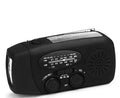 Solar hand crank USB charging radio flashlight - Orantek -