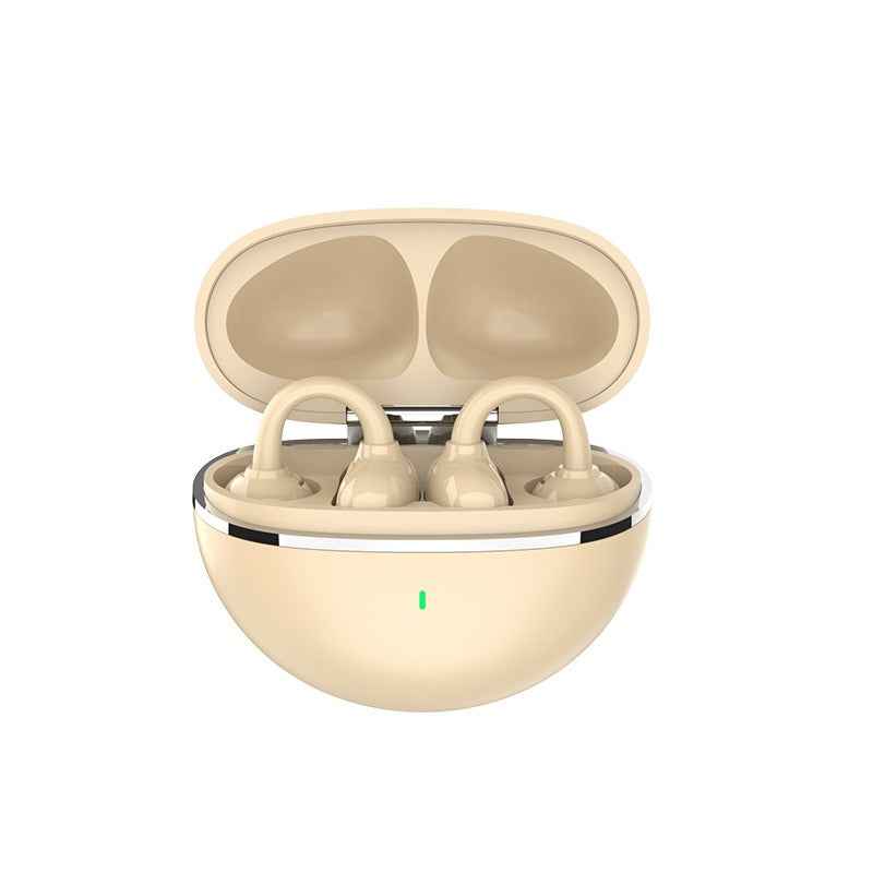 Portable Ear Clip Wireless Earphone Open Ear Sport Bluetooth 5.3 Headphone ENC Noise Cancelling Waterproof Headset