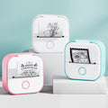 Portable Mini Thermal Label Printer Home Photo Printer Student Wrong Question Printer Bluetooth-compatible Mini Label Printer Price Tag - Orantek -
