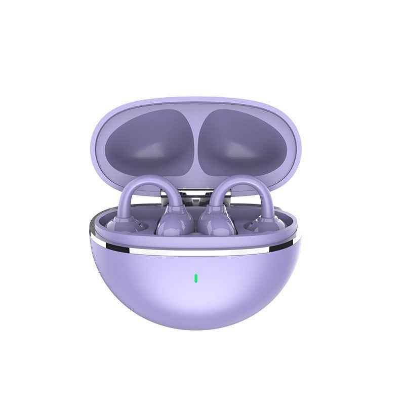 Portable Ear Clip Wireless Earphone Open Ear Sport Bluetooth 5.3 Headphone ENC Noise Cancelling Waterproof Headset
