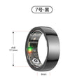 Ceramic Smart Ring R1000 IP68 Waterproof Lightweight Health Fitness Tracker Blood Pressure Oxygen Hear Rate Monitor Finger Ring - Orantek -