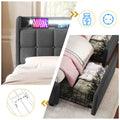 Einzelbett Aus Holz Mit Matratze Size  160x200 - Orantek -