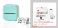 Portable Mini Thermal Label Printer Home Photo Printer Student Wrong Question Printer Bluetooth-compatible Mini Label Printer Price Tag - Orantek -
