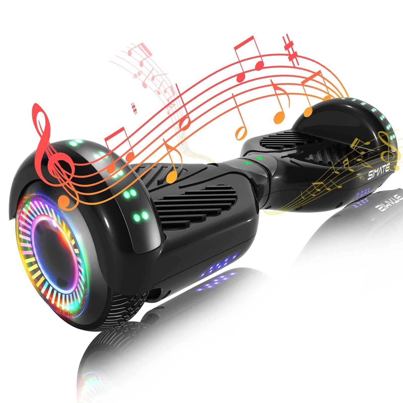 SIMATE Apato P6 6.5" Kids Bluetooth Hoverboard 500W Motor 36V 2.0Ah Battery